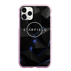 Чехол для iPhone 11 Pro Max матовый Starfield black stars