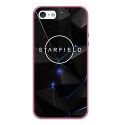 Чехол для iPhone 5/5S матовый Starfield black stars