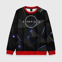 Детский свитшот 3D Starfield black stars