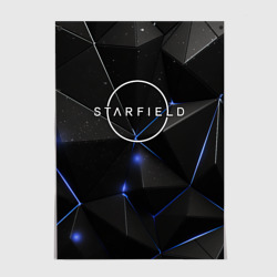 Постер Starfield black stars