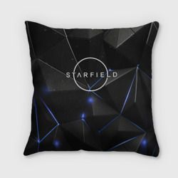 Подушка 3D Starfield black stars