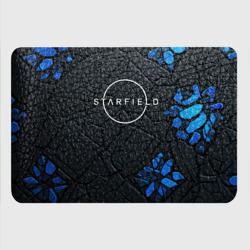 Картхолдер с принтом Starfield logo black blue style - фото 2