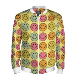 Мужской бомбер 3D Smiley