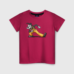 Детская футболка хлопок Пиксельный Борис волк