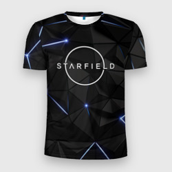 Мужская футболка 3D Slim Stafield logo black