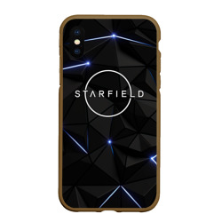 Чехол для iPhone XS Max матовый Stafield logo black