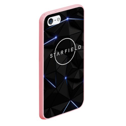 Чехол для iPhone 5/5S матовый Stafield logo black - фото 2