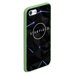 Чехол для iPhone 5/5S матовый Stafield logo black - фото 2