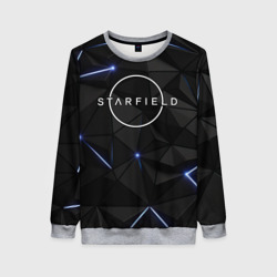 Женский свитшот 3D Stafield logo black