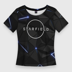 Женская футболка 3D Slim Stafield logo black