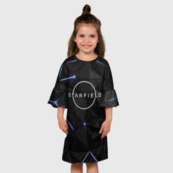 Детское платье 3D Stafield logo black - фото 2