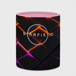 Кружка с полной запечаткой Starfield logo orange abstract - фото 2