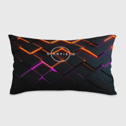 Подушка 3D антистресс Starfield logo orange abstract