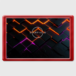 Магнит 45*70 Starfield logo orange abstract