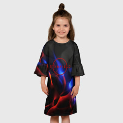 Детское платье 3D Starfield red logo  - фото 2