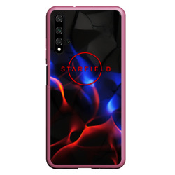 Чехол для Honor 20 Starfield red logo 