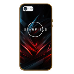 Чехол для iPhone 5/5S матовый Starfield  abstract logo