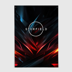 Постер Starfield  abstract logo