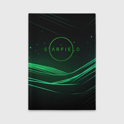 Обложка для автодокументов Starfield green logo