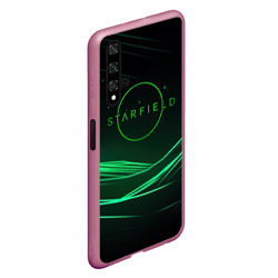 Чехол для Honor 20 Starfield green logo - фото 2