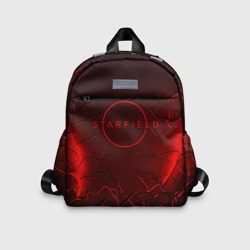 Детский рюкзак 3D Starfield    red logo