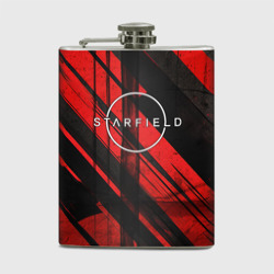 Фляга Starfield  logo red black background 