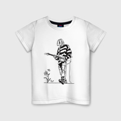 Детская футболка хлопок Kurt Cobain - Nirvana