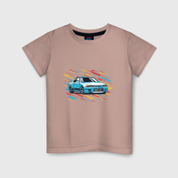 Детская футболка хлопок Nissan Skyline R32 GTR