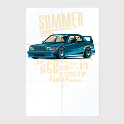 Магнитный плакат 2Х3 Mercedes-Benz 190E Summer