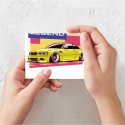 Поздравительная открытка BMW M3 German Legend - фото 2