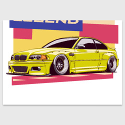 Поздравительная открытка BMW M3 German Legend