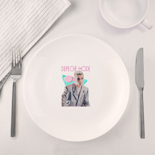 Набор: тарелка + кружка Depeche Mode 80s Dave - фото 4