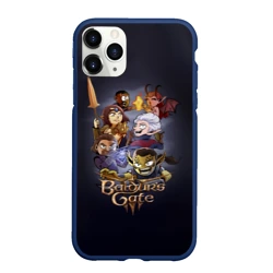 Чехол для iPhone 11 Pro Max матовый Спутники Baldurs Gate 3