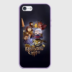 Чехол для iPhone 5/5S матовый Спутники Baldurs Gate 3