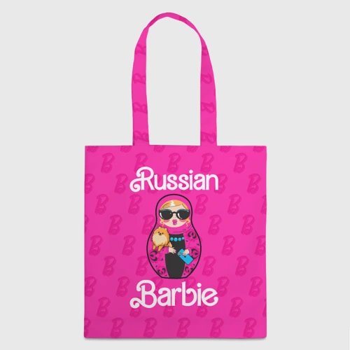 Шоппер 3D Barbie russian