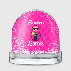 Игрушка Снежный шар Barbie russian