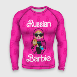 Мужской рашгард 3D Barbie russian