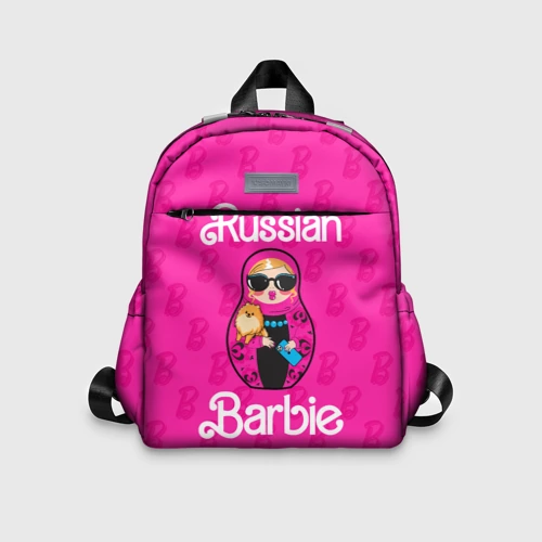 Детский рюкзак 3D Barbie russian