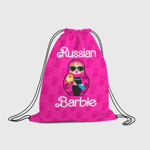Рюкзак-мешок 3D Barbie russian