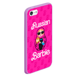 Чехол для iPhone 5/5S матовый Barbie russian - фото 2