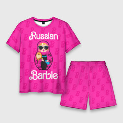 Мужской костюм с шортами 3D Barbie russian