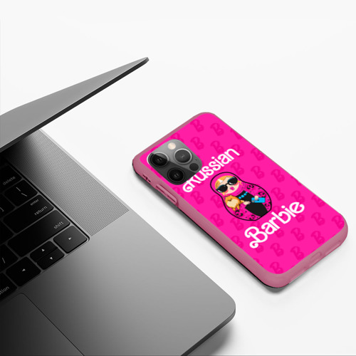 Чехол для iPhone 12 Pro с принтом Barbie russian, фото #4