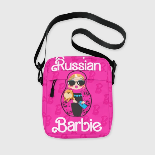 Сумка через плечо 3D Barbie russian
