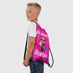 Рюкзак-мешок 3D Barbie russian - фото 2