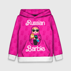 Детская толстовка 3D Barbie russian