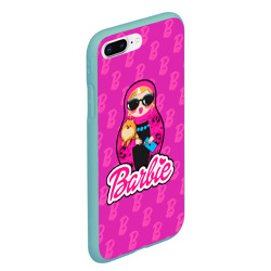 Чехол для iPhone 7Plus/8 Plus матовый Девушка Барби - фото 2