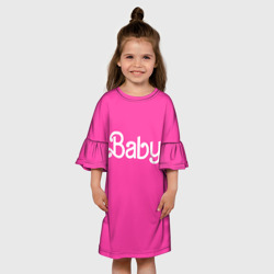 Детское платье 3D Барби ребенок - фото 2