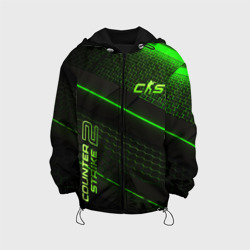 Детская куртка 3D CS2 green neon