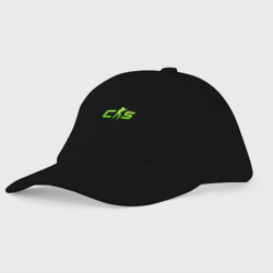 Детская бейсболка CS2 green logo