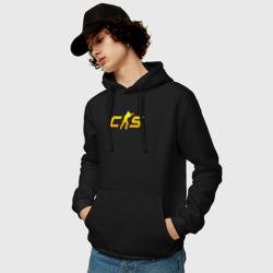 Мужская толстовка хлопок CS2 yellow logo - фото 2